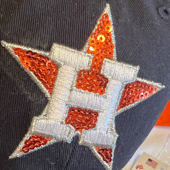 Houston Astro’s AL Championship  2021 set Includes sparkle hat +accessories - Picture 5 of 10